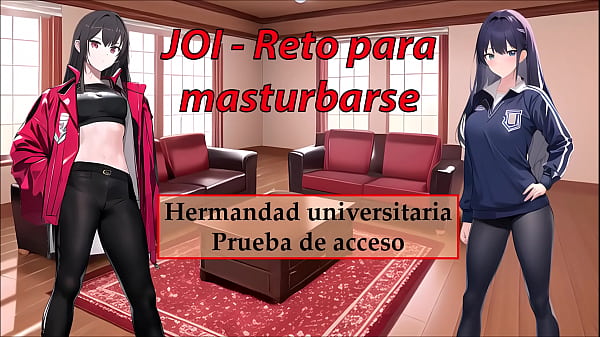 JOI en una hermandad universitaria americana. ¿Pasarás la prueba?